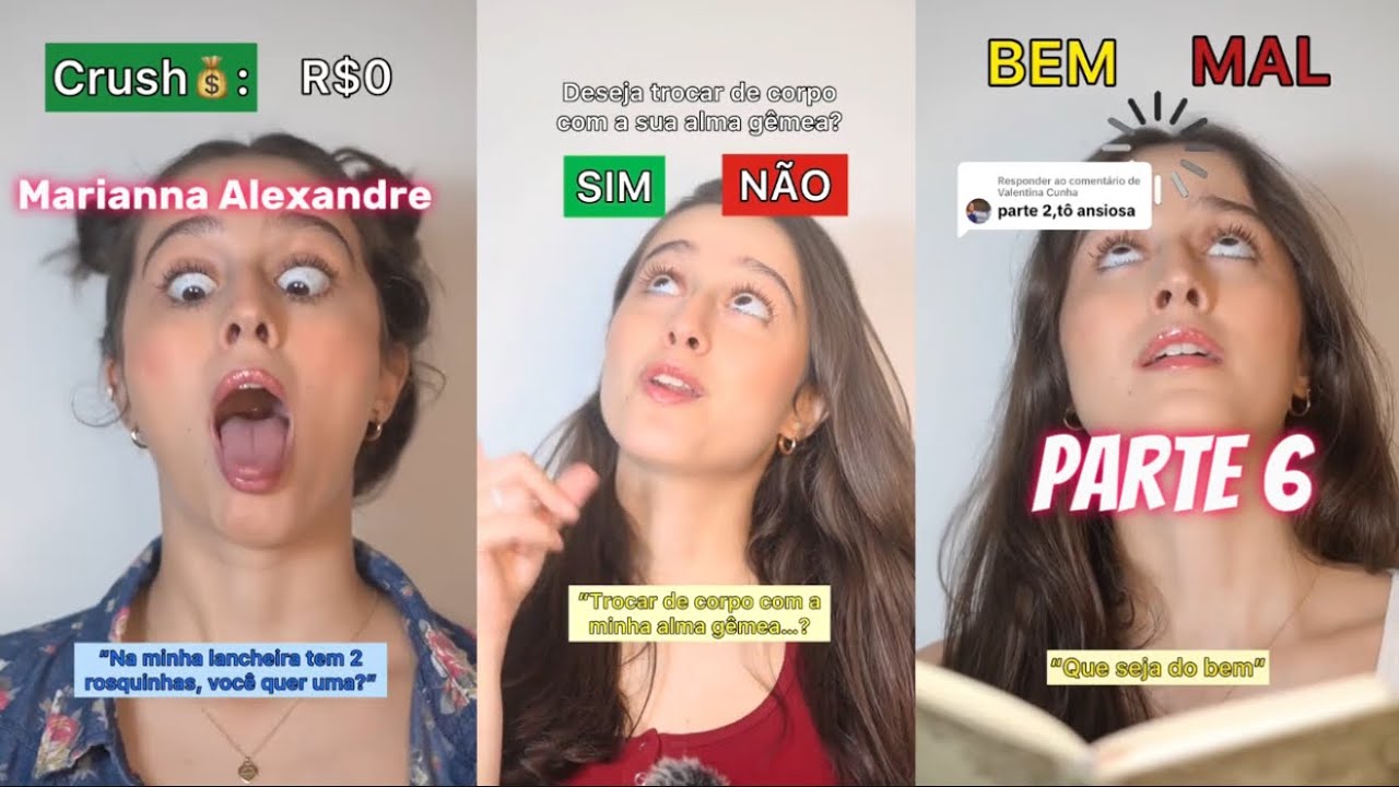 Os vídeos mais virais e engraçados da (Marianna Alexandre) Tente Não Rir Pt.6