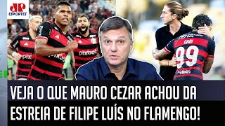 Thumbnail for "ISSO É EXTREMAMENTE PERIGOSO para o Flamengo! Gente..." Mauro Cezar ANALISA ESTREIA de Filipe Luís!