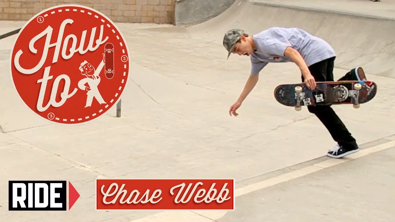 How-To Skateboarding: Backside Boneless with Webb - YouTube
