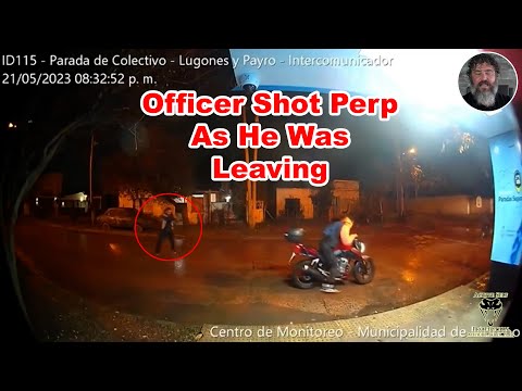 Off Duty Officer Stops Moto Robbers From Stealing His Bike