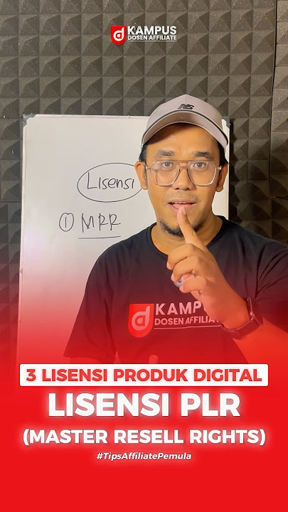 Lisensi Produk Digital PLR #produkdigital #jualprodukdigital