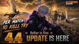 Crazy Fight🥶 per match 10kil try😱Live With ReGor 🔱 #BGMI #BGMIGameplay #IndianGamer 🚀