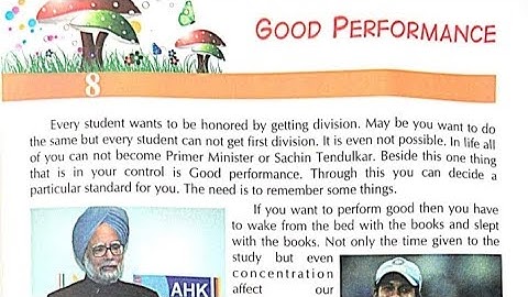 chapter 8 Good Performance exercise solution Moral Values class 5