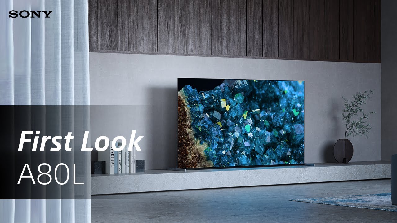 FIRST LOOK: Sony BRAVIA XR A80L OLED TV - YouTube