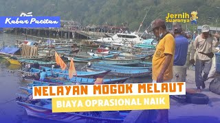 Nelayan Di Pacitan Mogok Melaut Karena Merugi