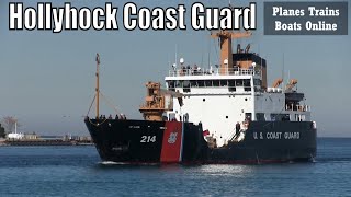 USCGC Hollyhock Coast Guard Juniper Class Ship In Great Lakes