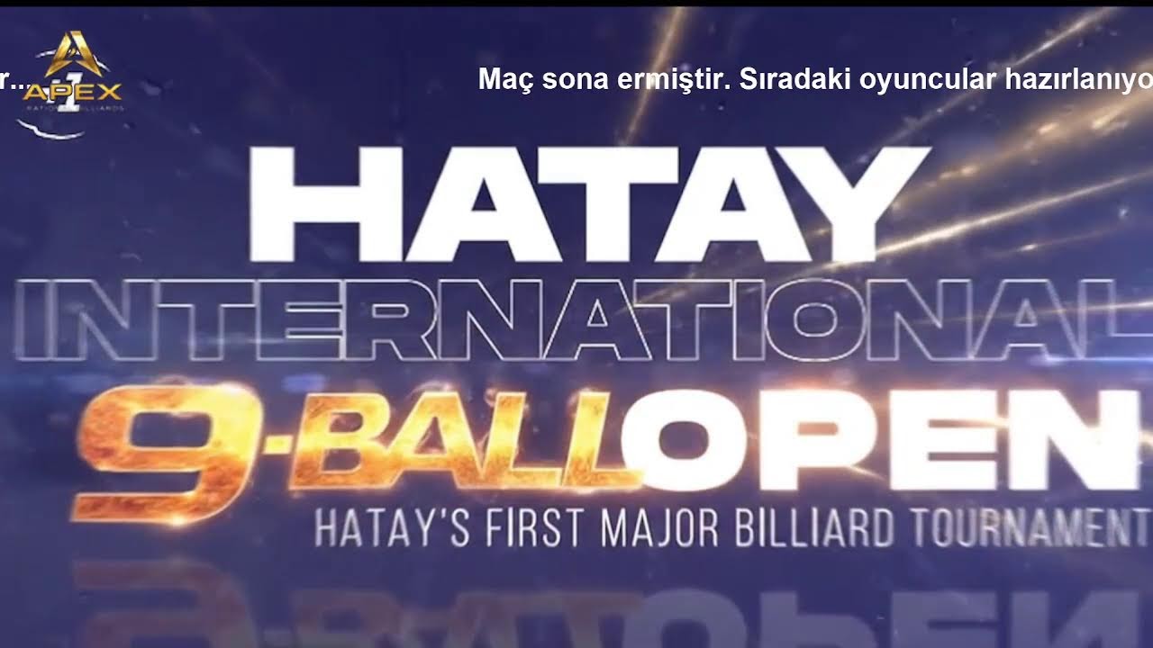 Image of video the Hatay Internatıonal 9.Ballopen CANLI YAYIN Tablo-2 26.04.2026 (YARI  FİNAL) 9