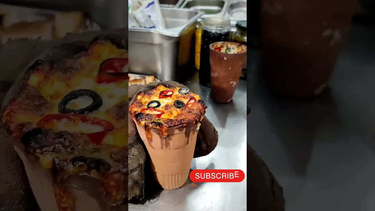 ⁣Special Kullad Pizza 😱#shorts #short #viral #video #trending