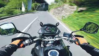 B99 Katschberg Bundesstraße, Suzuki VStrom 650, Motorradkurs ,1000PS Strassentraining