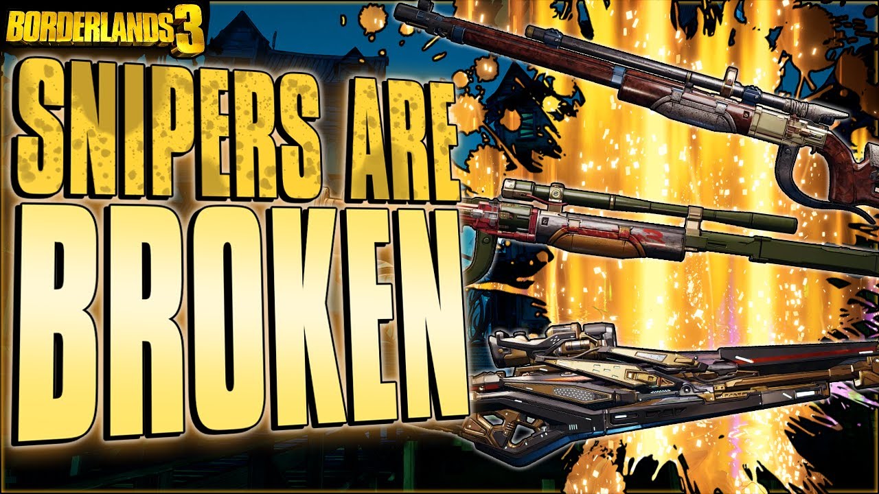 Snipers are BROKEN in Borderlands 3 - Hidden Damage & Sniper Math