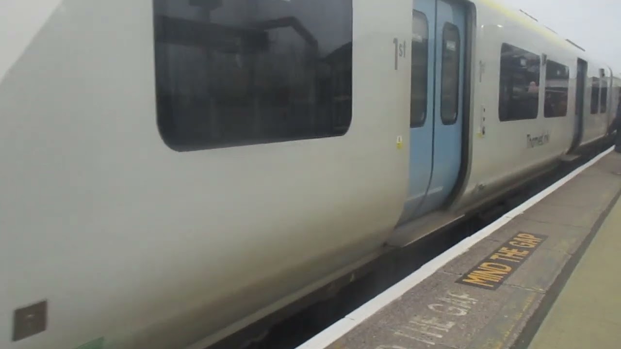 That Is a Themes Link Train Class 700038 In Redhill