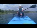 Paddleboard and kayaking on Greatmoor lake