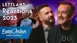 Sudden Lights - "Aijā" - Lettland | Reactions | Eurovision Song Contest 2023 | NDR