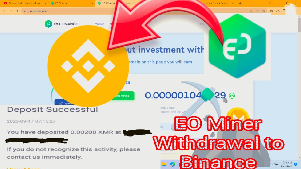 How To Withdraw Xmr From Binance