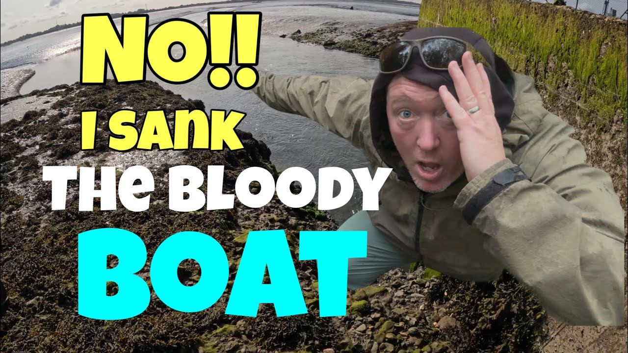I sank the BOAT!! – UK BASS fishing