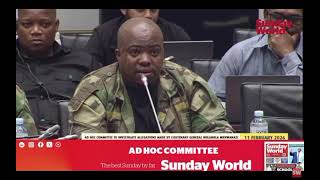 Paul O'Sullivan, a controversial security expert, testified before the ad hoc committee
