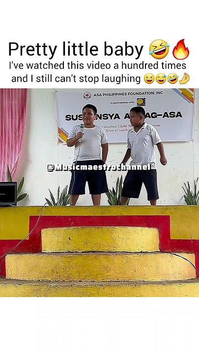 Pretty Little Baby 🤣🤌 | Two Viral School Friends Singing a Song | Music Maestro  #funnysinging