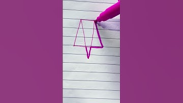 one line draw the entire shape // Is there is any answer to this question ⁉️