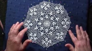 Cluny Doily with Ruffle, part  4