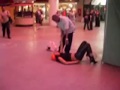 Drunk Girl falls and shows her behind in Vegas!