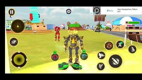 Army Bus Robot Car Transformers Games - Android Gameplay