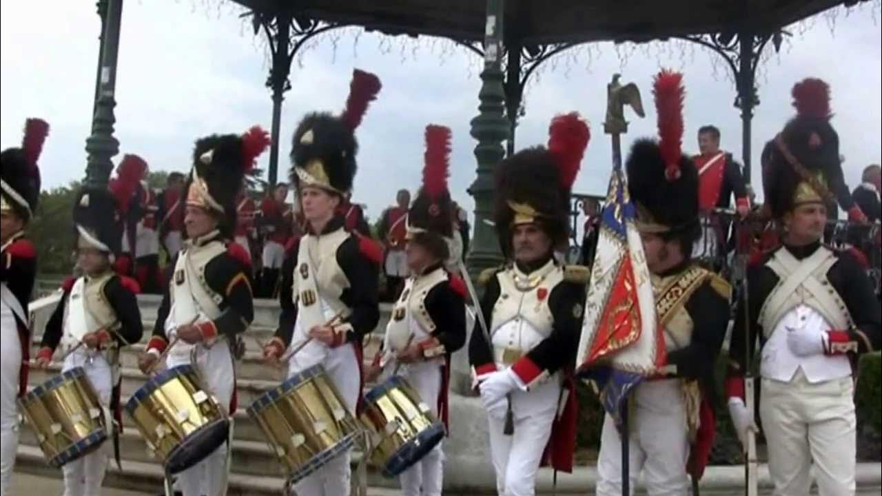Les #grognards dans un bivouac reconstitué de l'Armée impériale de #Napoléon