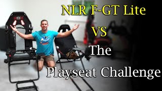 Next Level Racing F-GT Lite VS Playseat Challenge