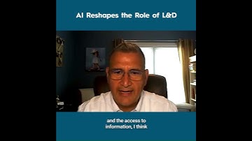 AI Reshapes the Role of L&D - John Torres