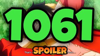 One piece chapter 1061 spoiler english! | One piece