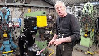 Nigel Barnett Artist Blacksmith- Introducing the new Anyang ST power hammers!