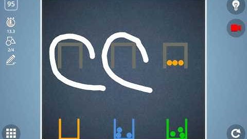 Check out how I solved level 95 in Brain It On! #BrainItOn