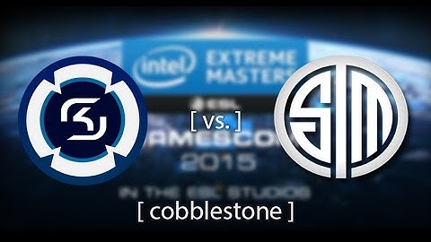 IEM Gamescom 2015 SK vs. TSM Cobblestone