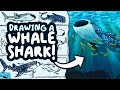 Drawing a whale shark on my ipad  from start to finish