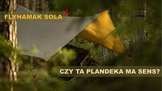 Lekka "plandeka na Jelcza", czyli moja sześciokątna SOLA "XL" i przy okazji jej zawieszenie