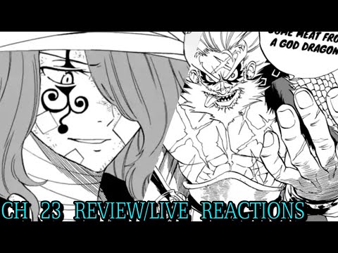 CR: Fairy Tail 100 Year Quest Ch 23 Live Reactions| THE GOD DRAGON LIVES, GEORG WANTS MEAT