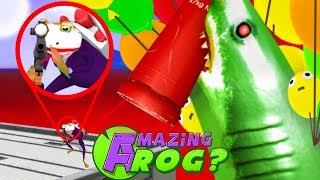 JOKE FROG vs ZOMBIE SHARKS - Amazing Frog Part 178 | Pungence