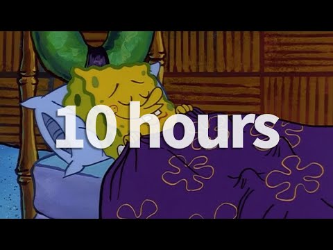 Sleepy SpongeBob Music for Relaxation (10 hours, No alarm)