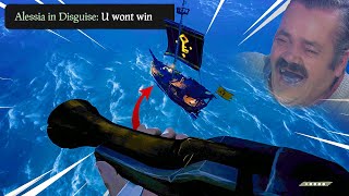 Overconfident Sea of Thieves player tells me "U wont win" - So I did this...