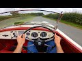 1957 MGA 1500 MK1 Roadster 5 Speed Manual - POV Test Drive &amp; Walk-around | Fully Restored
