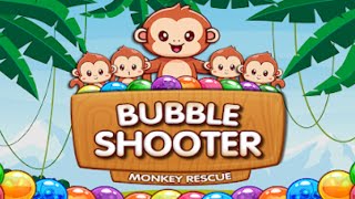 Bubble Shooter - Monkey Rescue Mobile Game | Gameplay Android screenshot 3