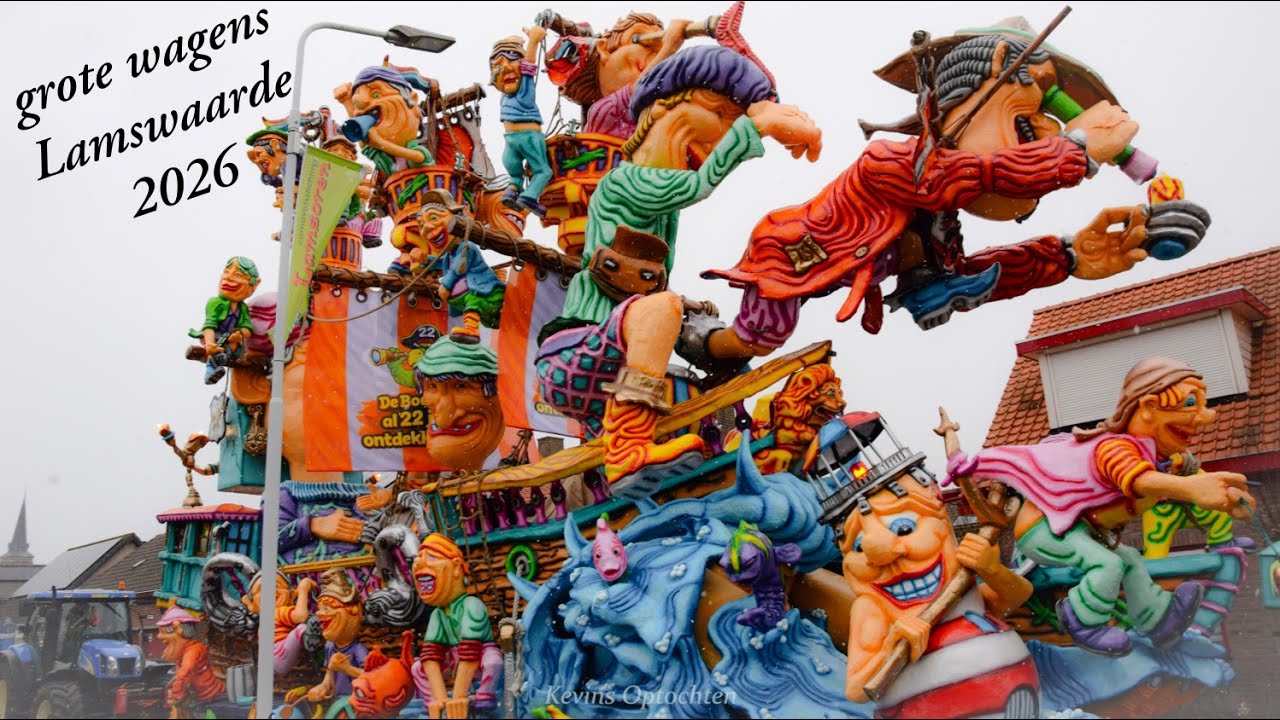 Optocht Lamswaarde 2026 (alleen groepen met grote wagens)
