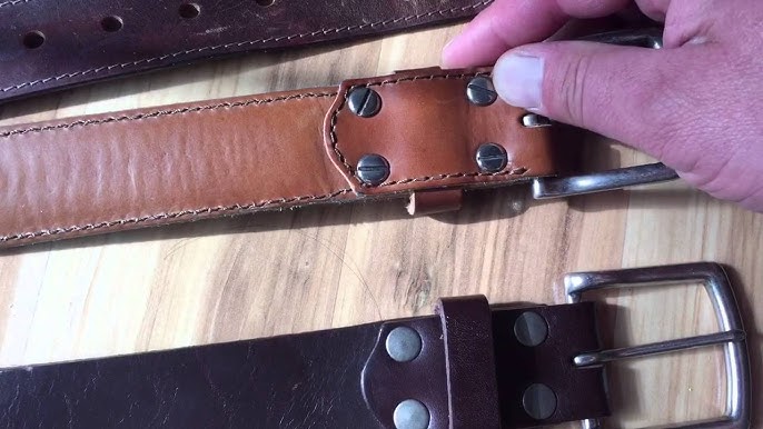 Old Bull Leather Belt