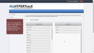 Activity Reports-Custom Export to .CSV templates