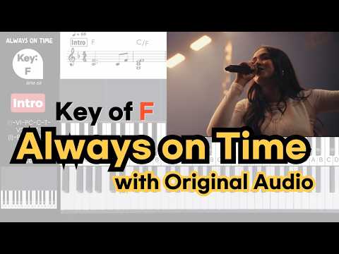 Always On Time -Elevation WorshipㅣKey of F | Piano coverㅣPiano Worship Tutorials