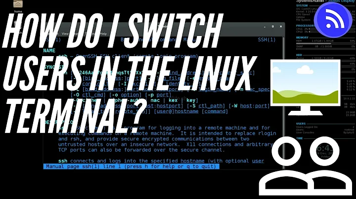 How to Switch Users in Linux with the "su" command!