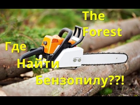 The Forest - где найти бензопилу и канистры с бензином ??!