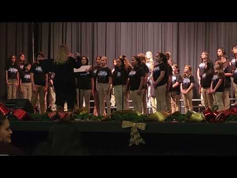 Comanche Middle School Holiday Choir Concert December 6, 2022