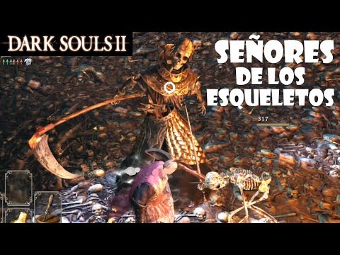 Vídeo: Dark Souls 2 - Señor De Los Esqueletos, Pelea De Jefes, Alma Del Señor De Los Esqueletos
