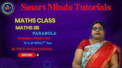 Inter 2nd Year Maths 2B – Most Important PARABOLA VSAQ