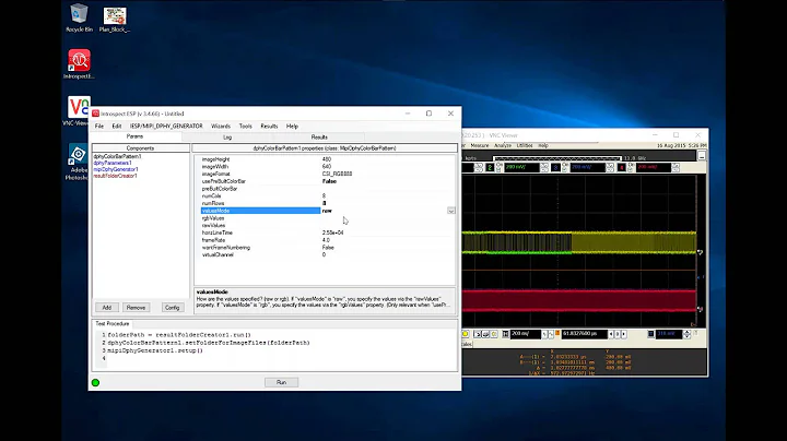 Algorithmic Test Pattern Generation Using the SV3C DPTX D-PHY Generator